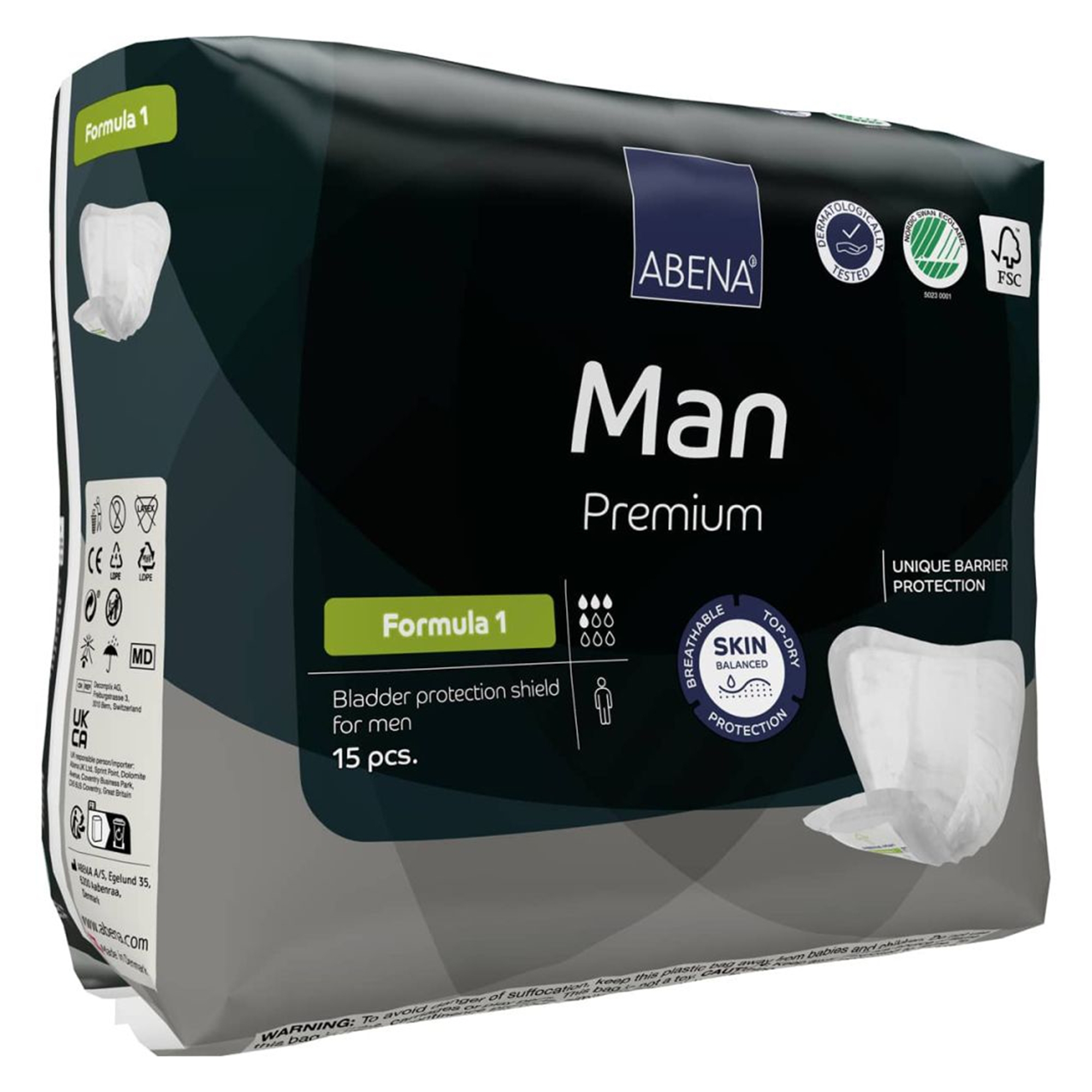 Abena Premium Man Bladder Control Pads thumbnail 1