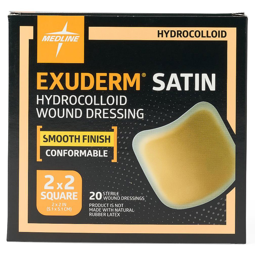 Medline Exuderm Satin Hydrocolloid Wound Dressing thumbnail 3