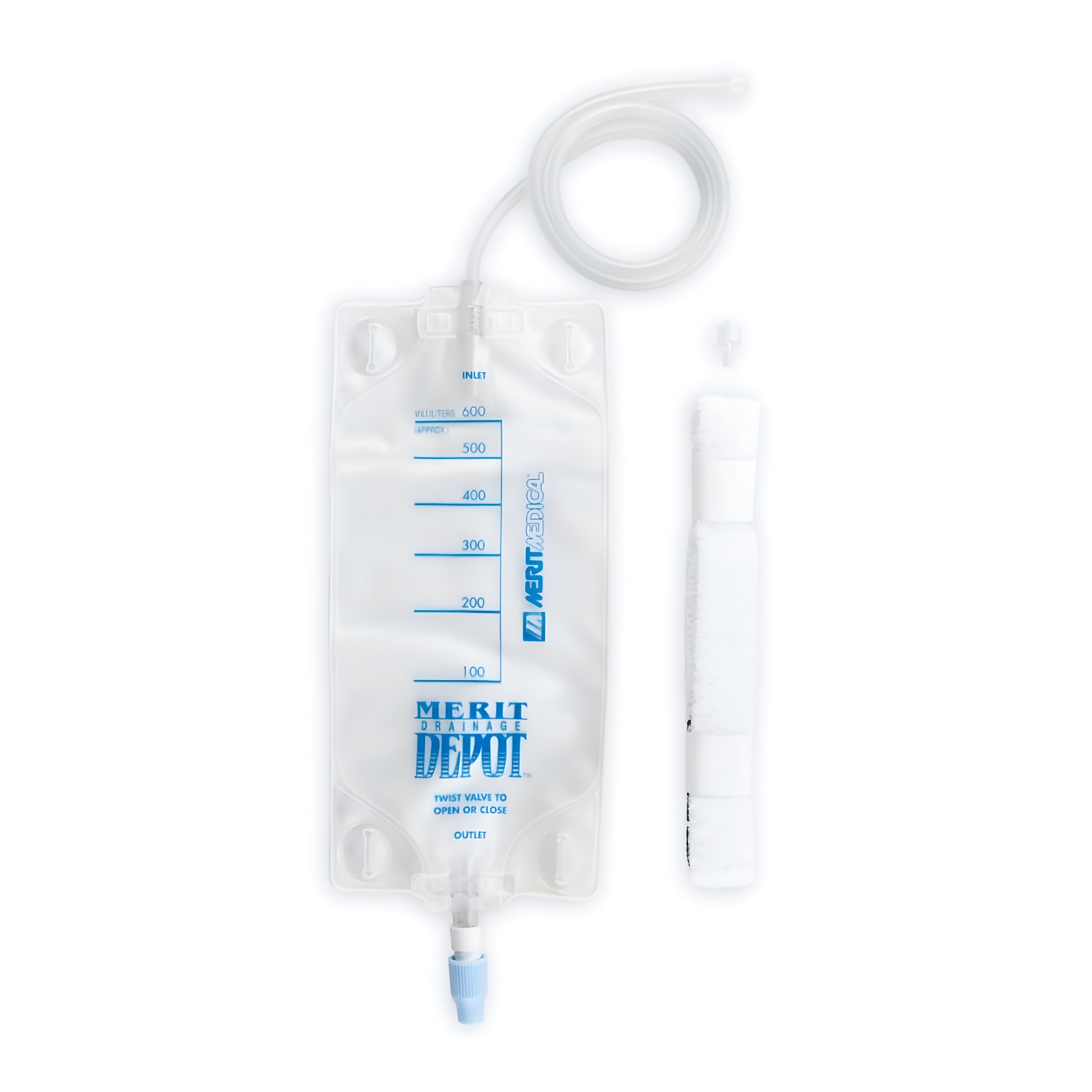 Merit Drainage Depot Drainage Bag, 600 ml