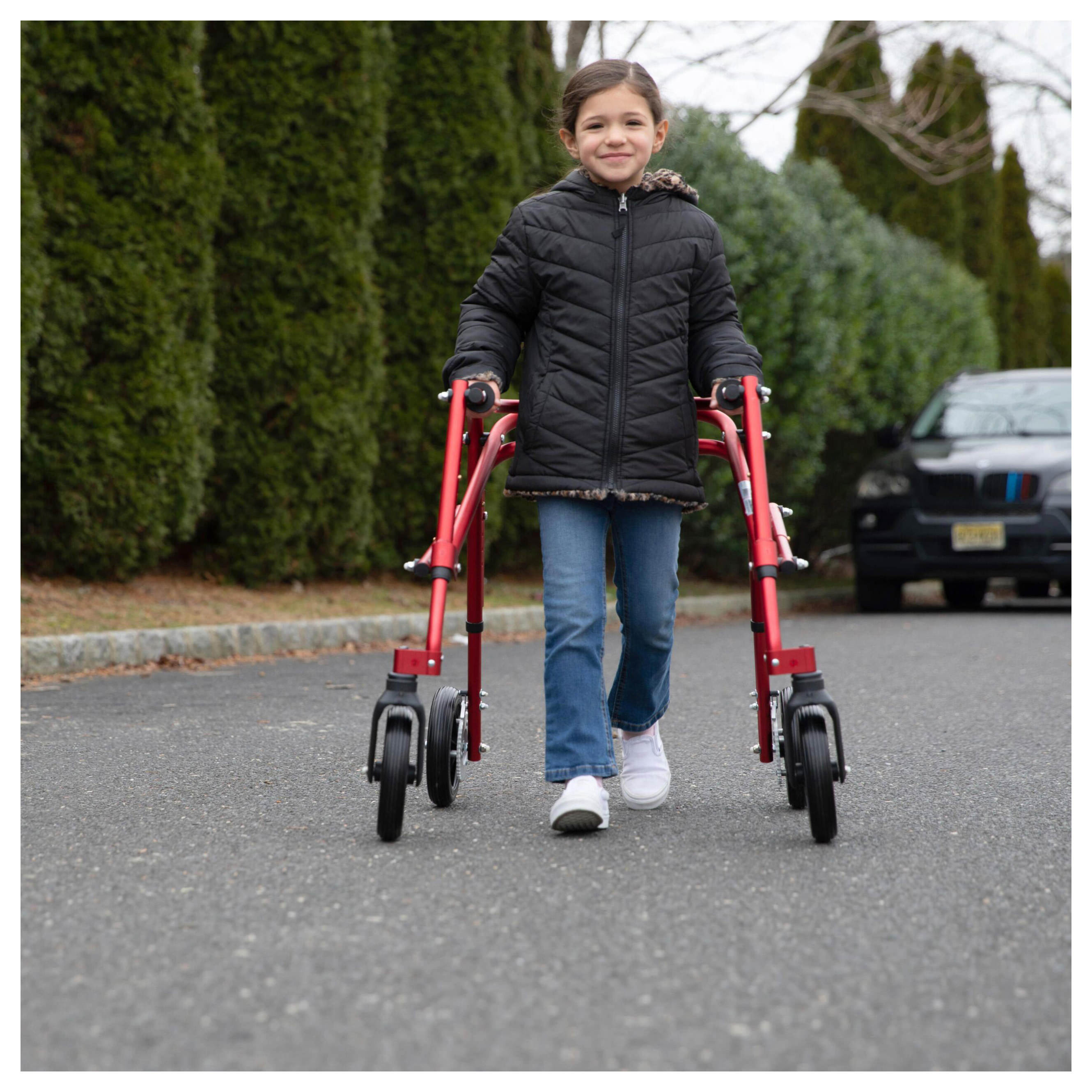 Klip 4-wheeled posterior walker with 8" wheels thumbnail 9