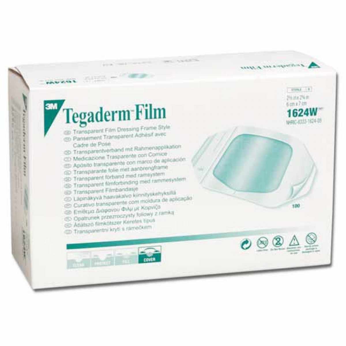 3M Tegaderm IV Transparent Adhesive Film Dressing with Border thumbnail 1