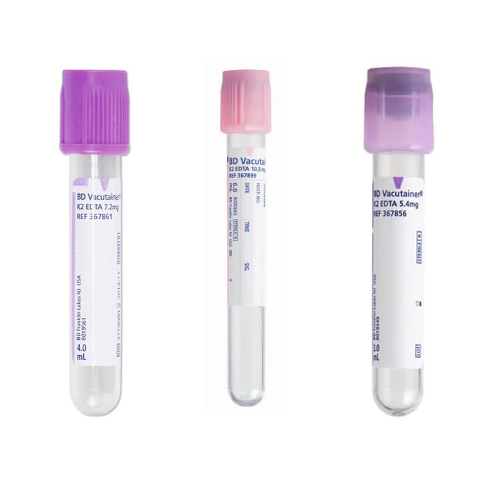 BD Vacutainer K2 EDTA Blood Collection Tube with Hemogard Closure