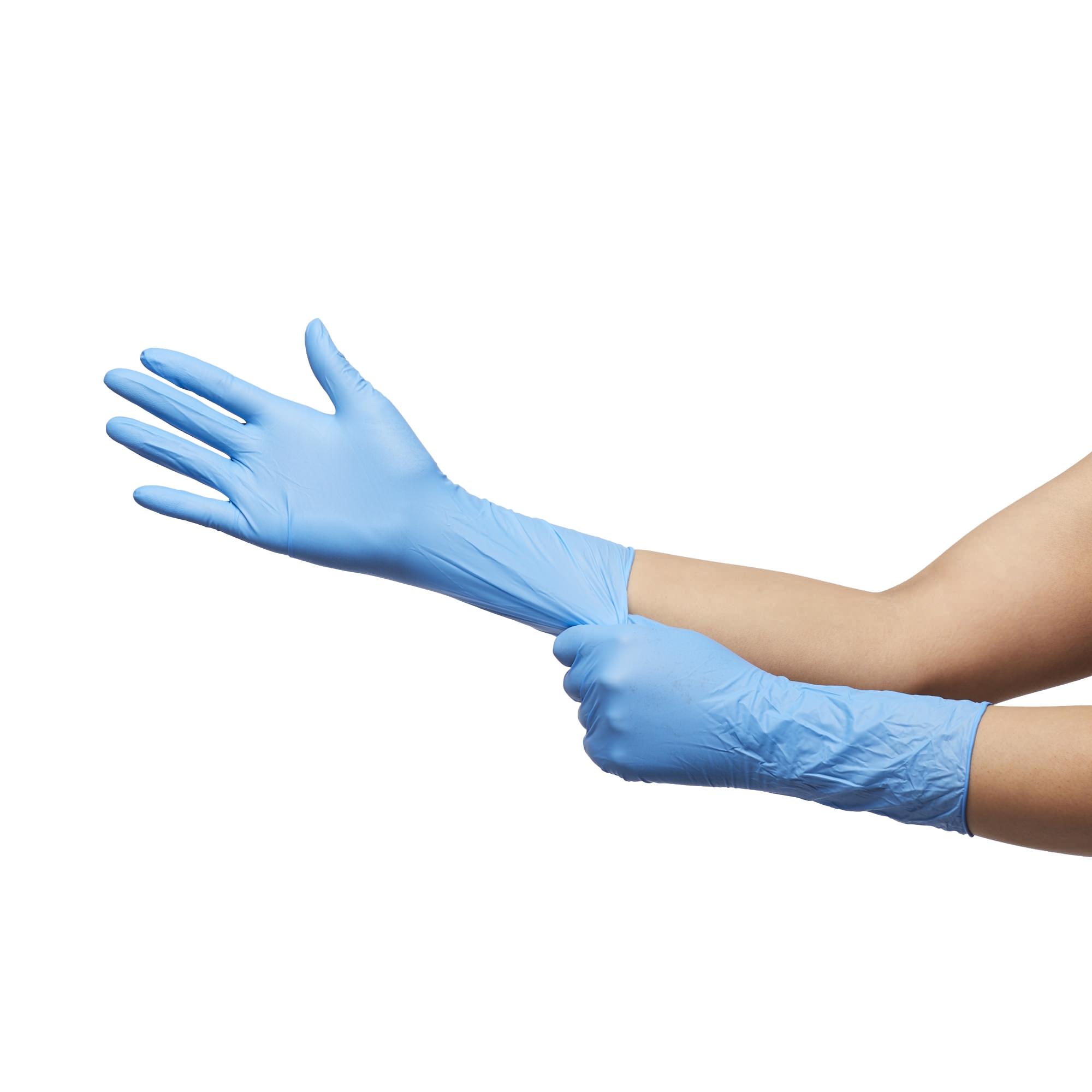 McKesson Confiderm 6.5CX Nitrile Powder Free Exam Gloves thumbnail 4