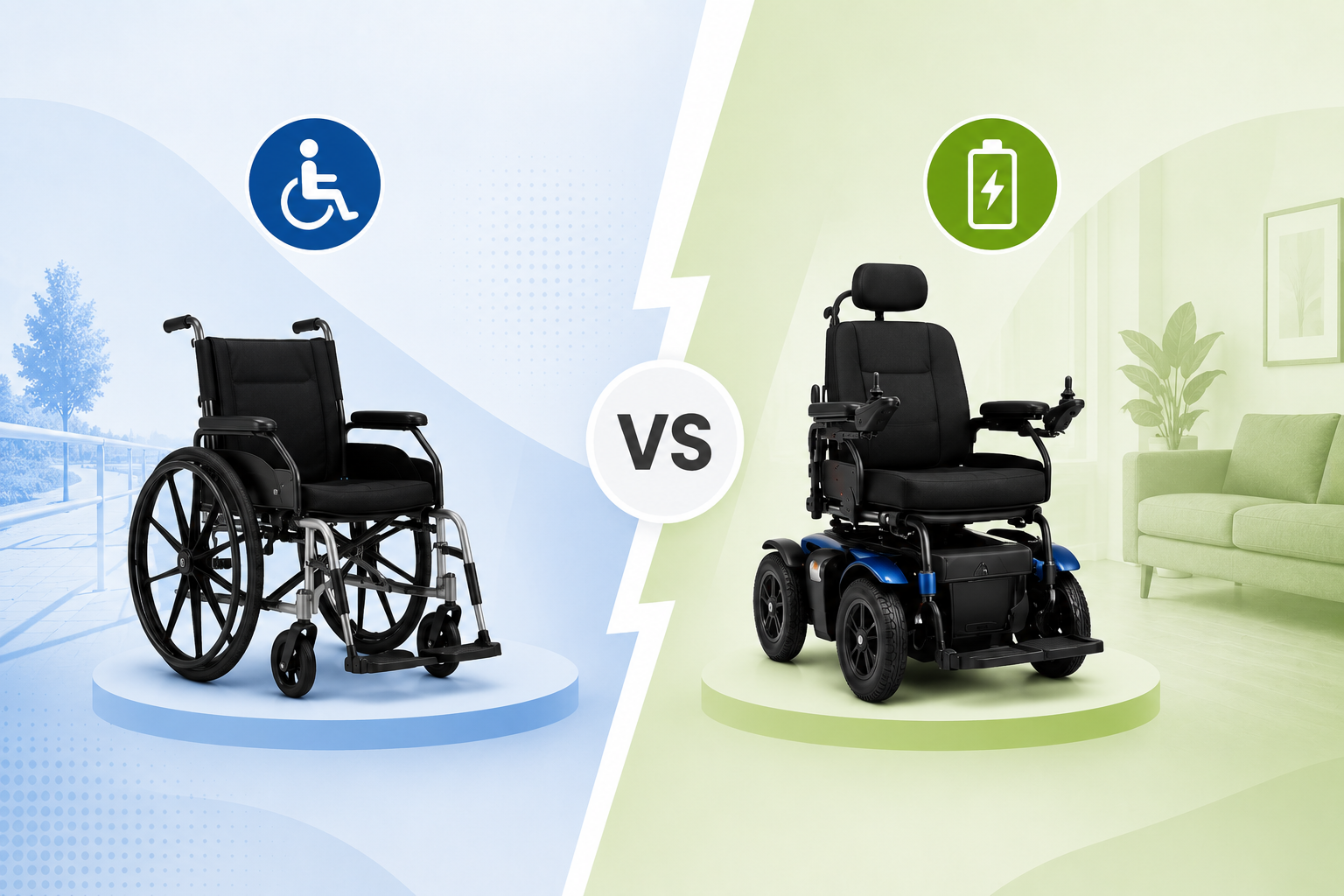 Manual vs. Electric Wheelchairs: Side-by-Side Comparison