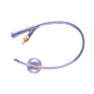 Soft Simplastic 2-Way Foley Post-Op Indwelling Catheters, 30CC, 16" L thumbnail 1