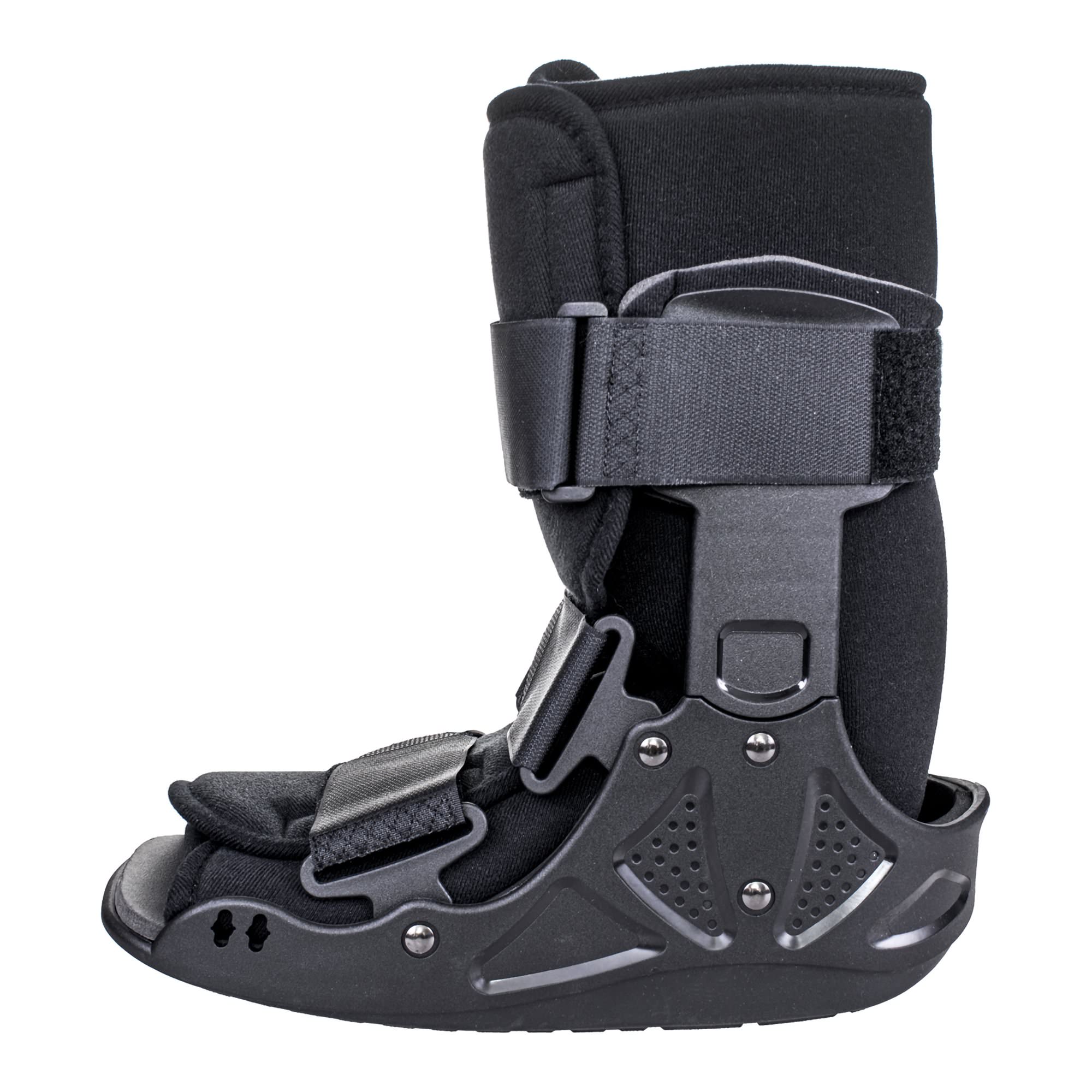 McKesson Low-Top Walker Boot Black Hook n Loop Closure for Left-Right Foot thumbnail 2
