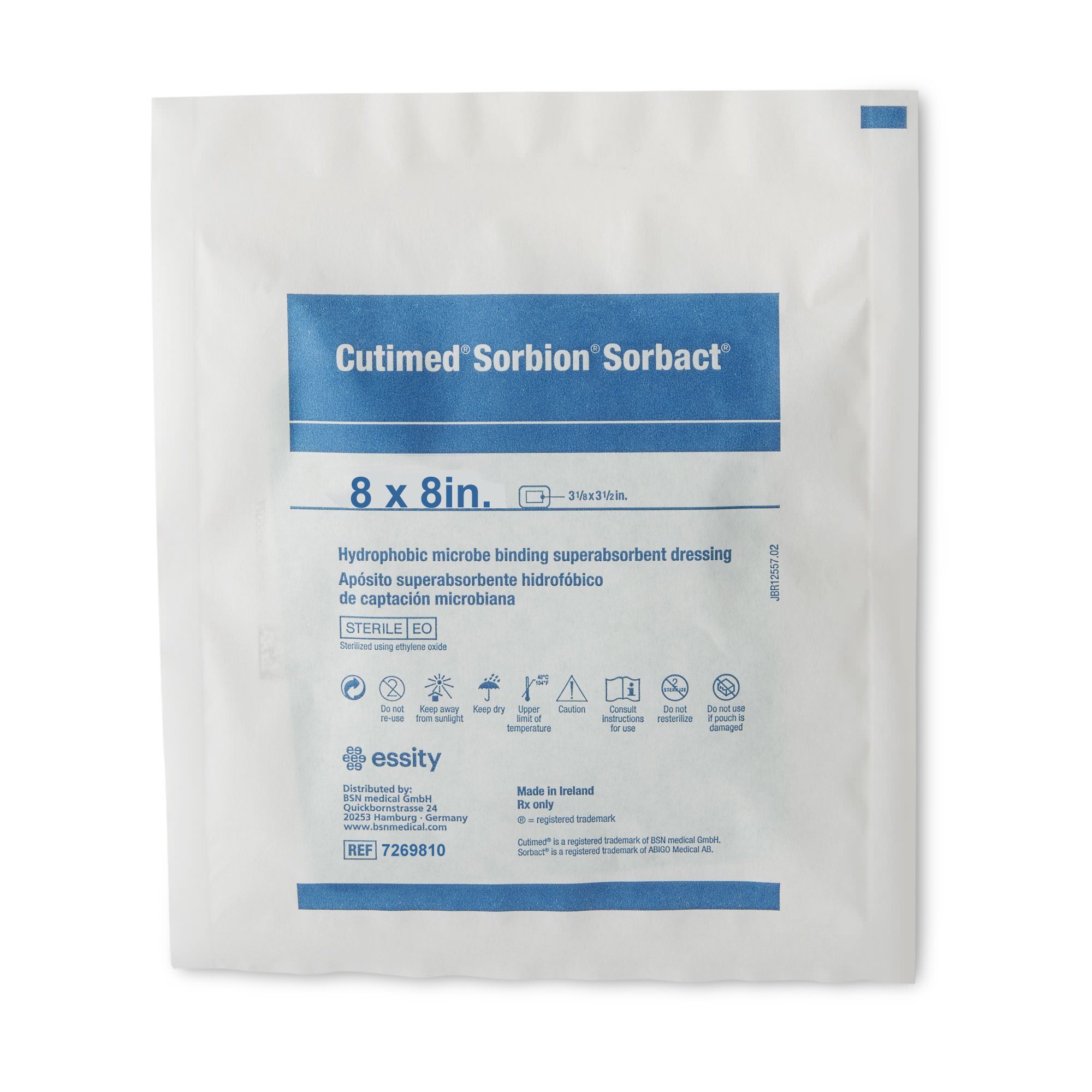 Cutimed Sorbion Sorbact Super Absorbent Dressing thumbnail 7