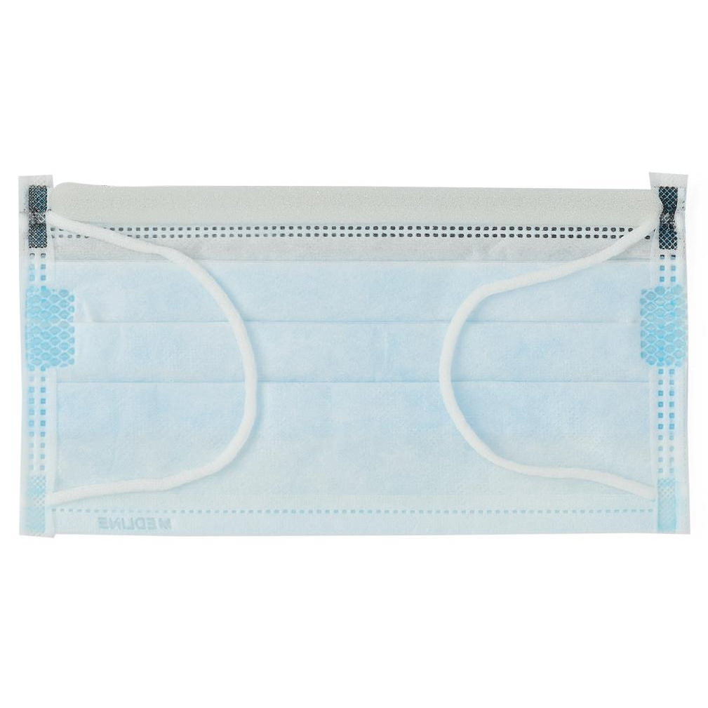 Medline ASTM Level 1 Procedure Face Mask with Anti-Fog Shield
