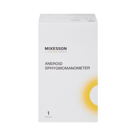 McKesson Deluxe Aneroid Sphygmomanometer Unit Nylon Cuff Dial Display 2-Tubes Palm Aneroid thumbnail 1