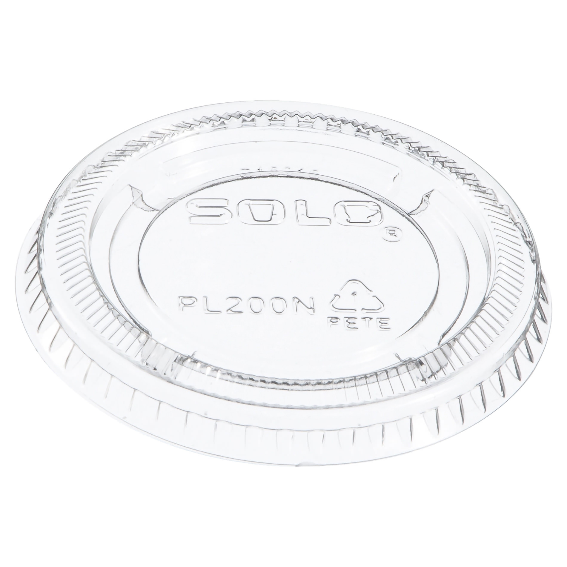 Dart Solo Clear Plastic Souffle Disposable Cup Lid thumbnail 1
