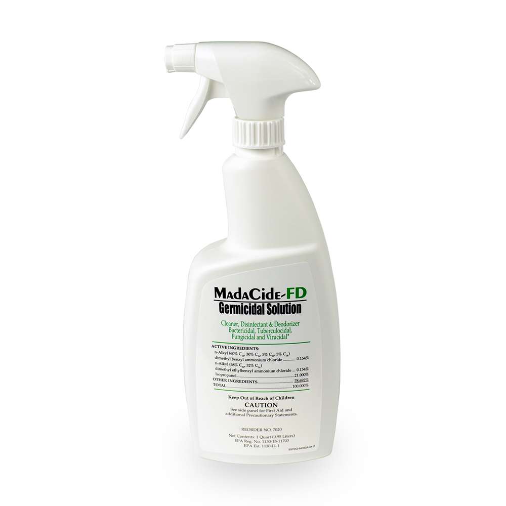MadaCide-FD Surface Disinfectant Alcohol Based Liquid Cleaner thumbnail 1