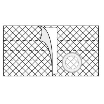 Nu-Hope Nu-Form 7" Cool Comfort Elastic Ostomy Support Belt thumbnail 1