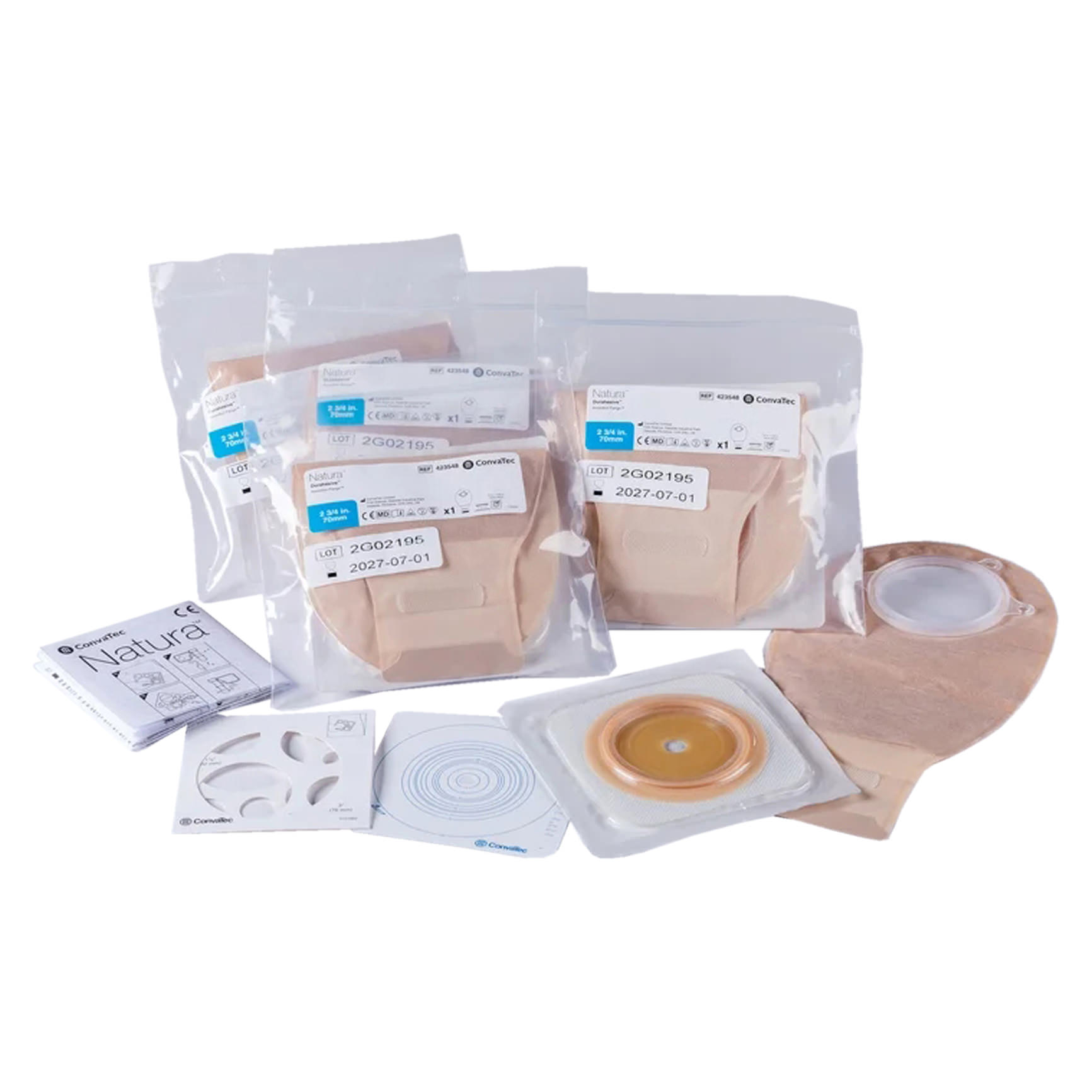Natura 1-Piece Drainable Ostomy Pouch thumbnail 2