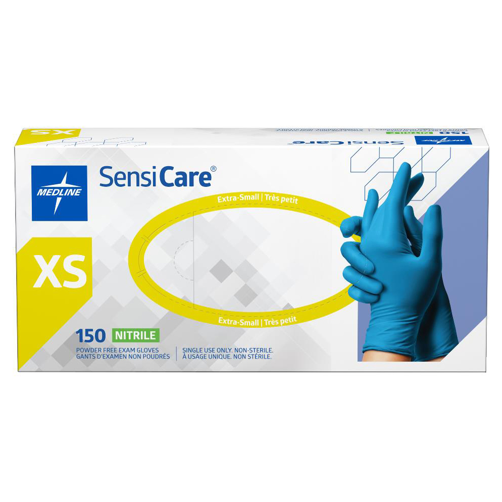 SensiCare Powder-Free Nitrile Exam Gloves - Main image