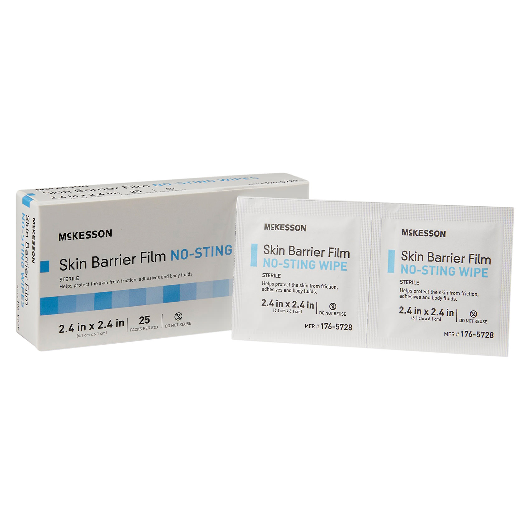 McKesson Skin Barrier Film No Sting Wipes
