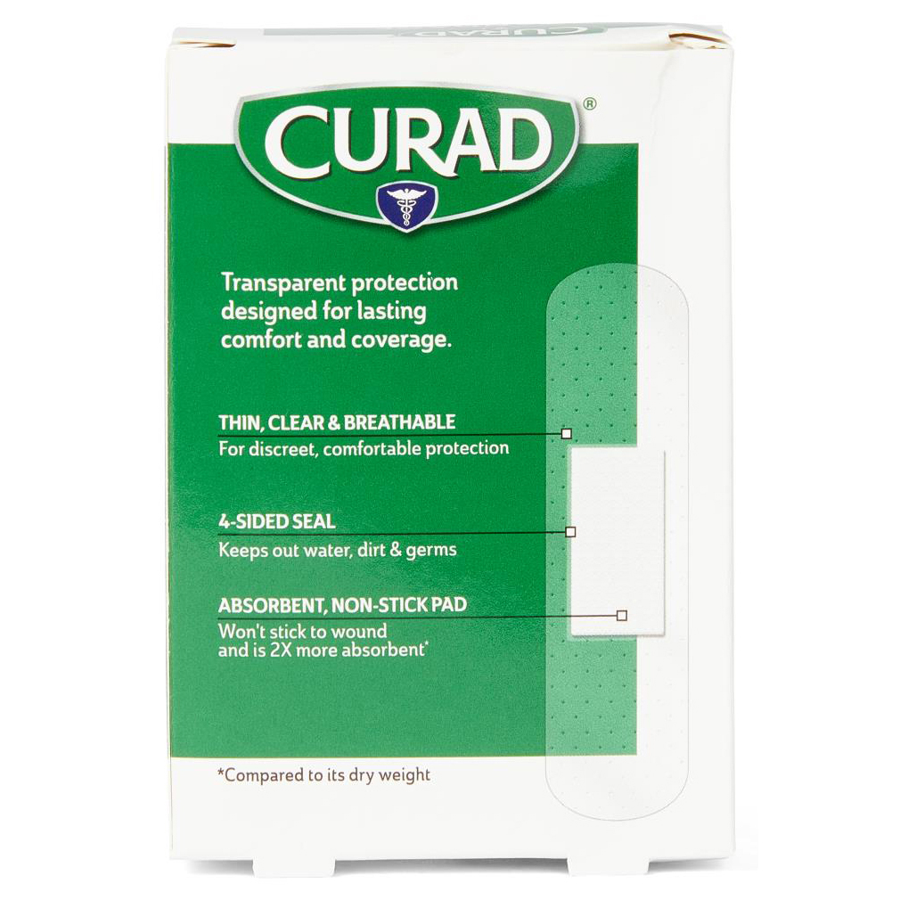 Curad Clear Adhesive Bandages thumbnail 3