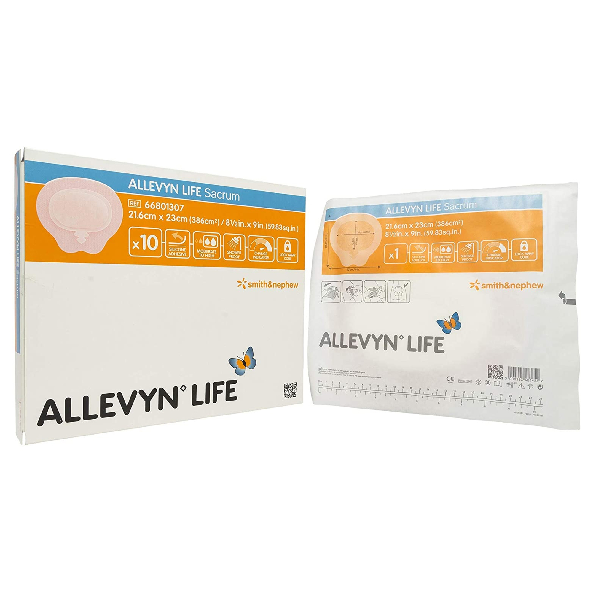 Allevyn Life Sacrum Sterile Silicone Foam Dressing - Main image