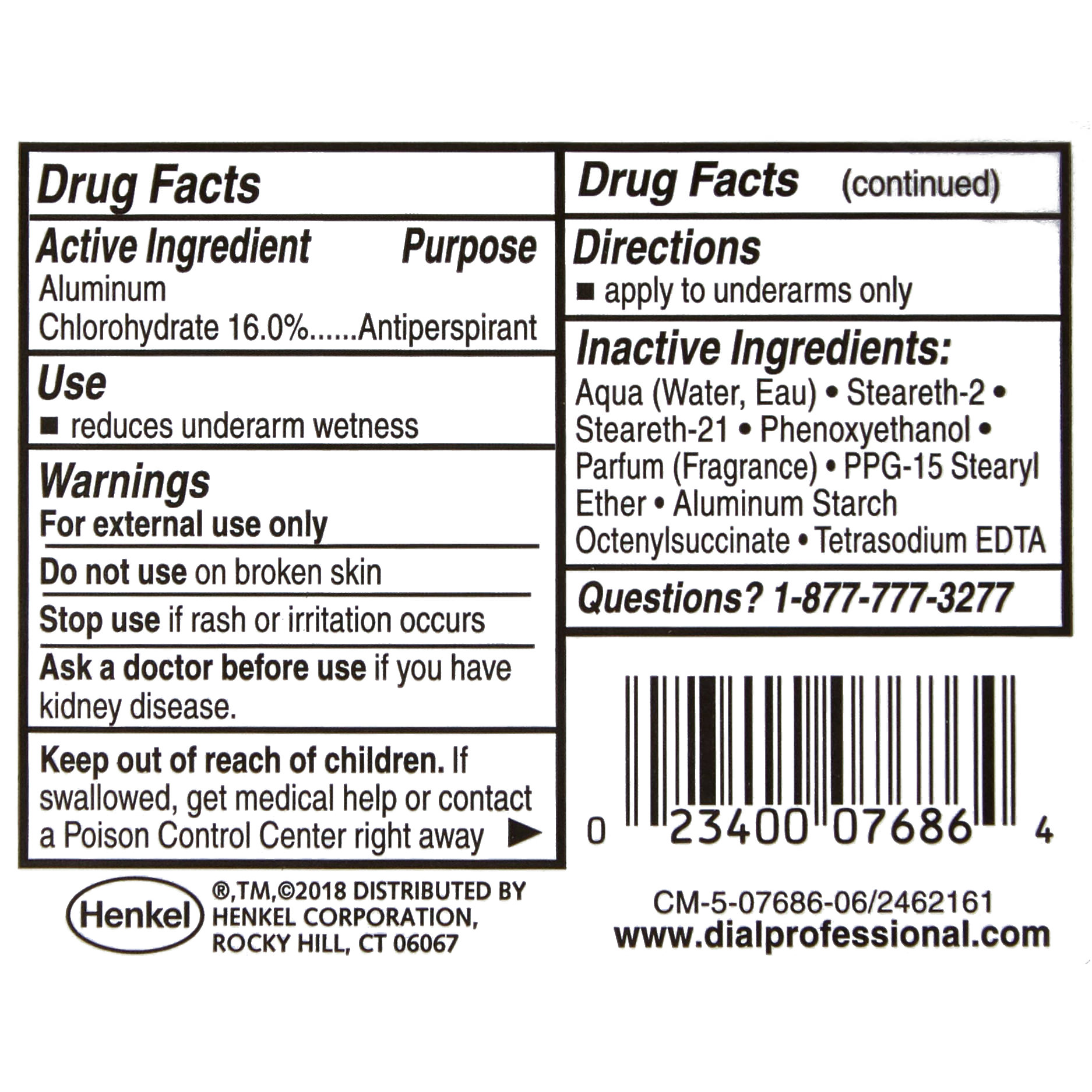 Dial Antiperspirant and Deodorant thumbnail 2