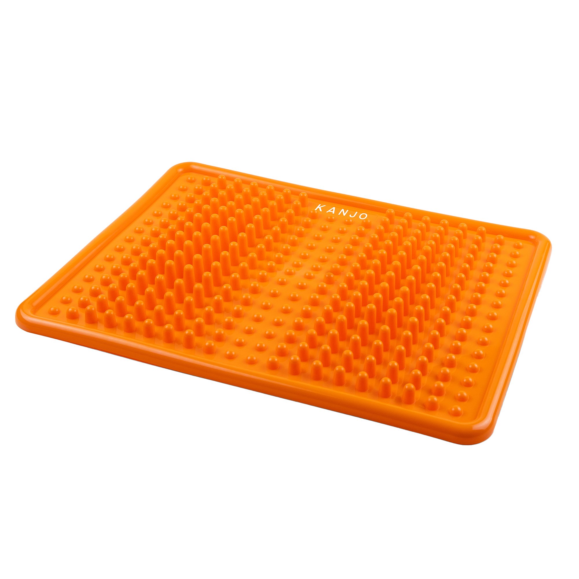 Acutens Kanjo Acupressure Foot Pain Relief Mat, Orange - Main image