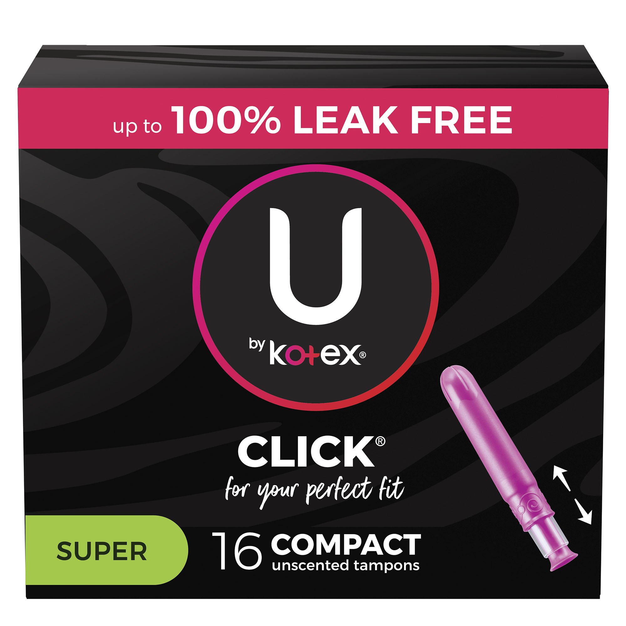 U By Kotex Click Compact Tampons thumbnail 3
