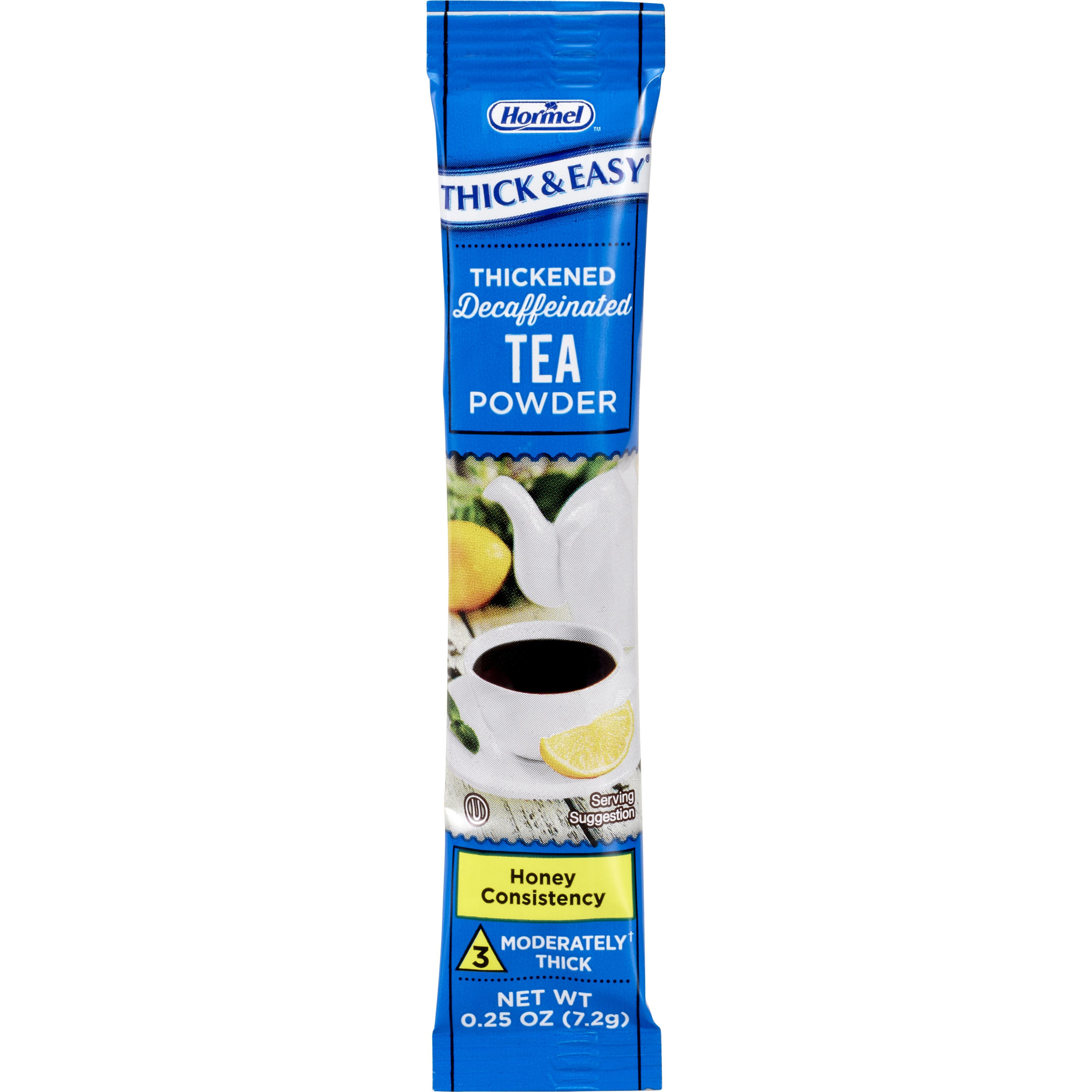 Thick & Easy Decaffeinated Tea, 7.2g, 72-Pack Case