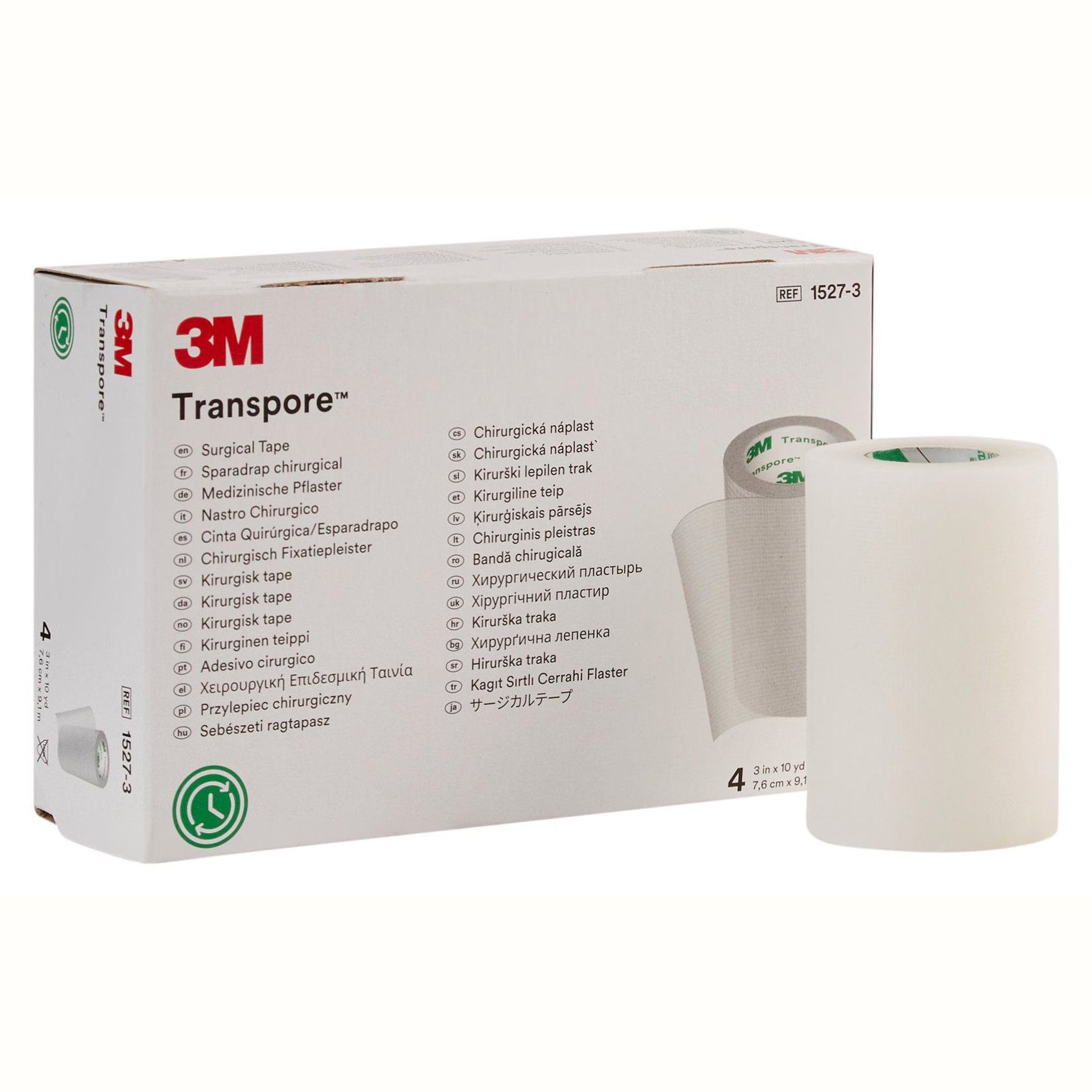 3M Transpore Surgical Tape, 2 inch x 10 yards - Box of 6