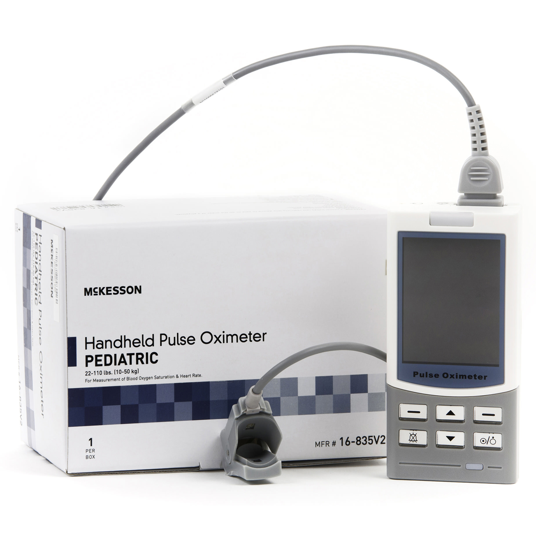 McKesson Handheld Pulse Oximeter Audible-Visual - Main image