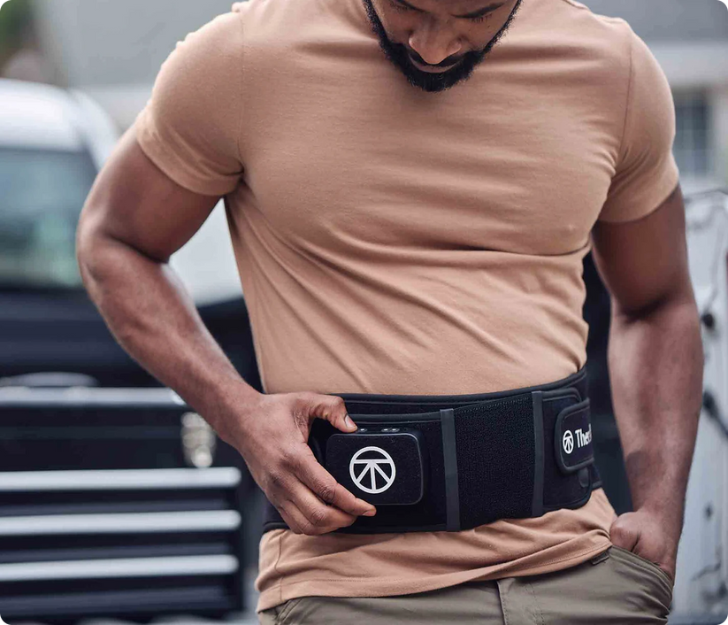 Therabody ThermBack LED Hot Therapy Wrap thumbnail 2