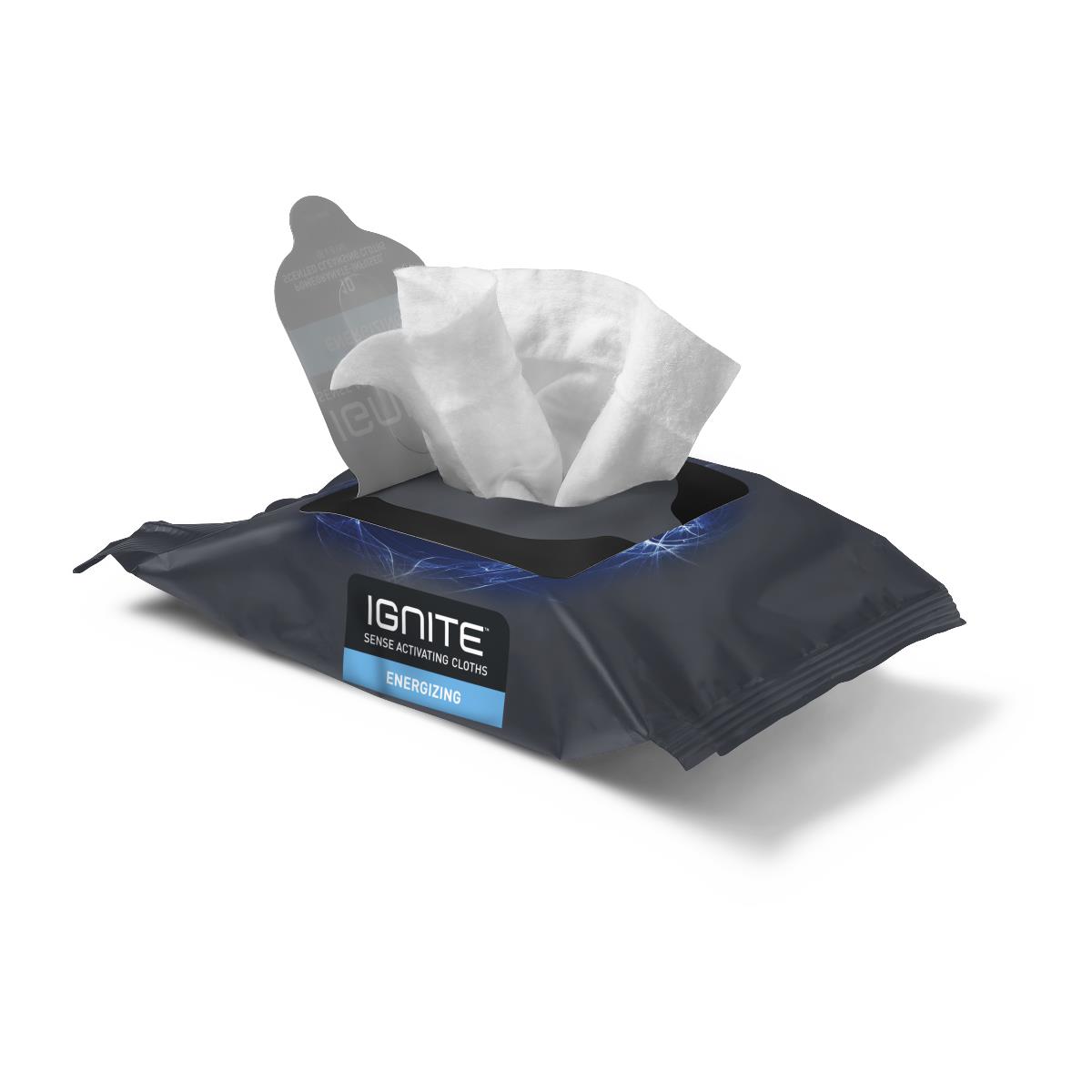 Ignite Energizing Coffee and Pomegranate Scent Body Wipes thumbnail 1