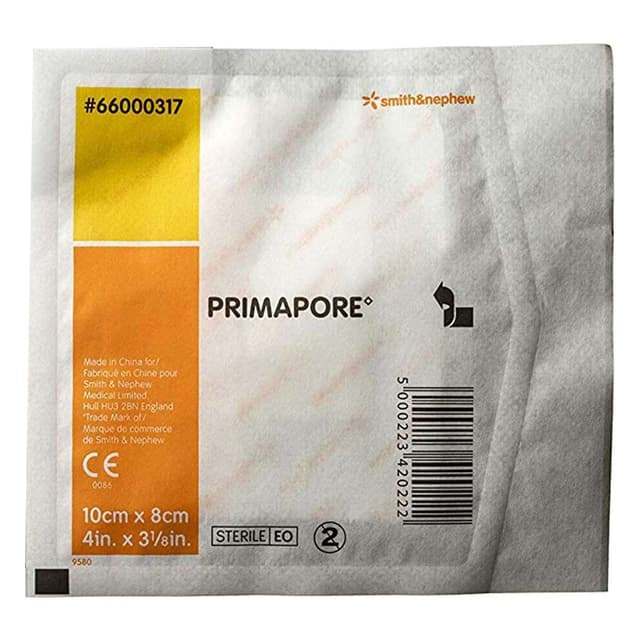 primapore dressing Adhesive Wound Primapore Adhesive Dressing, 3-1/8 x