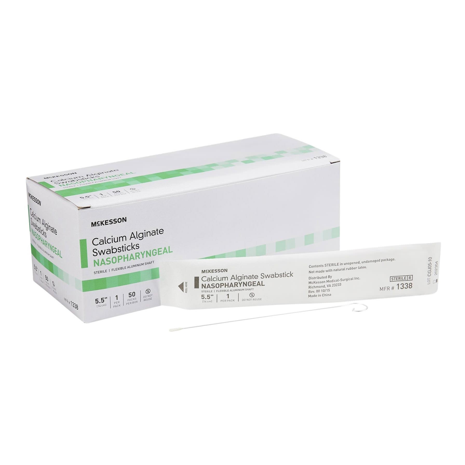 McKesson Nasopharyngeal Collection Swab, Sterile thumbnail 1