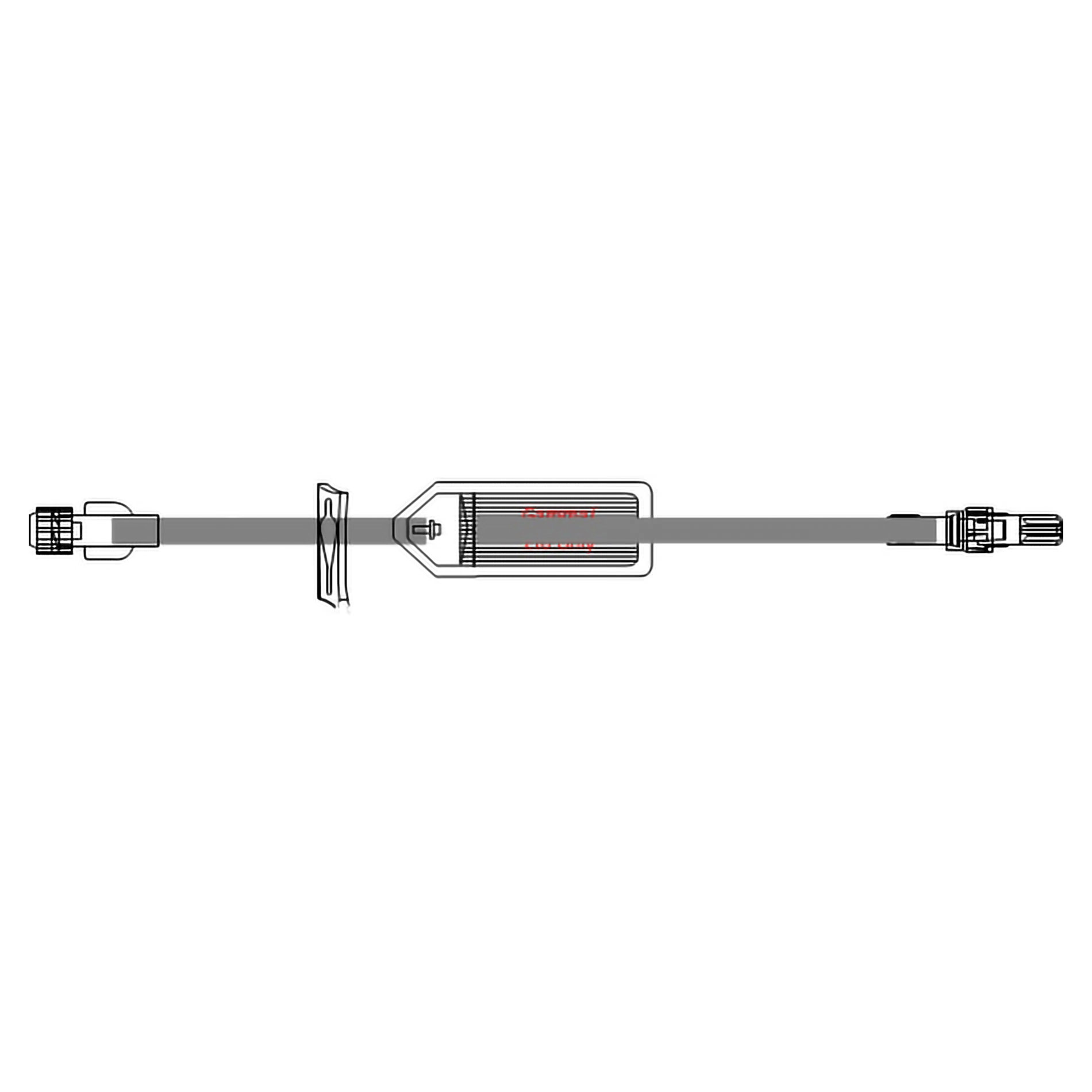 McKesson IV Extension Set With Filter | Standard Bore
