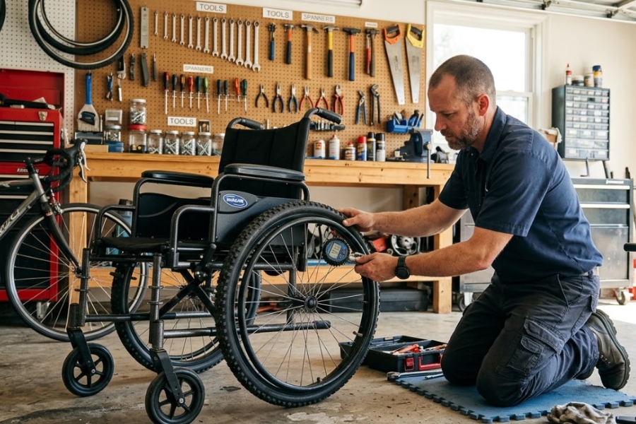 Your Wheelchair Is Difficult to Push or Move