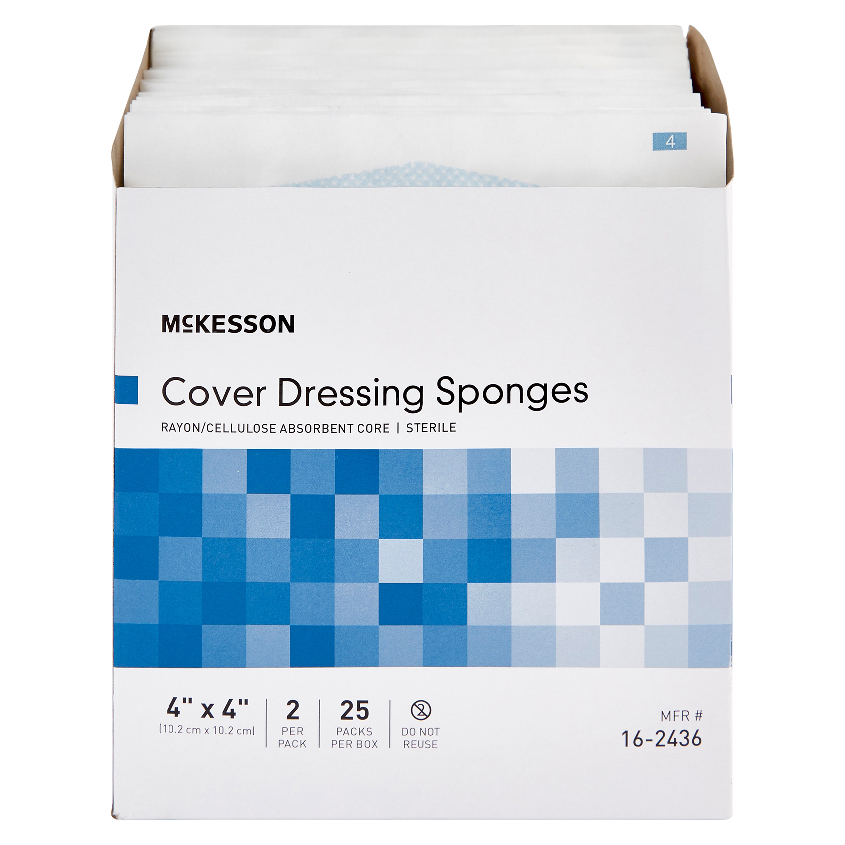 McKesson Nonwoven Cover Dressing Sponge thumbnail 2