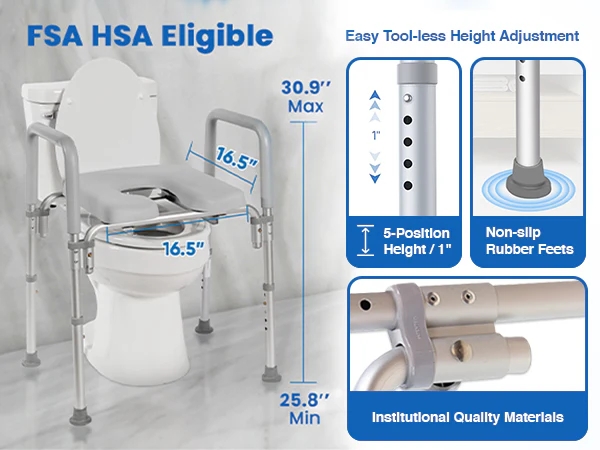 Platinum Health Ultimate Raised Toilet Seat thumbnail 5
