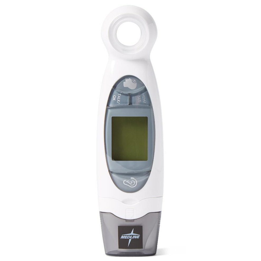 Medline Talking Ear and Forehead Thermometer for Home Use thumbnail 2