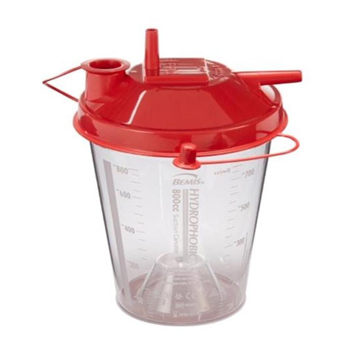 Bemis Healthcare Hydrophobic Suction Canister, 800mL - Main image