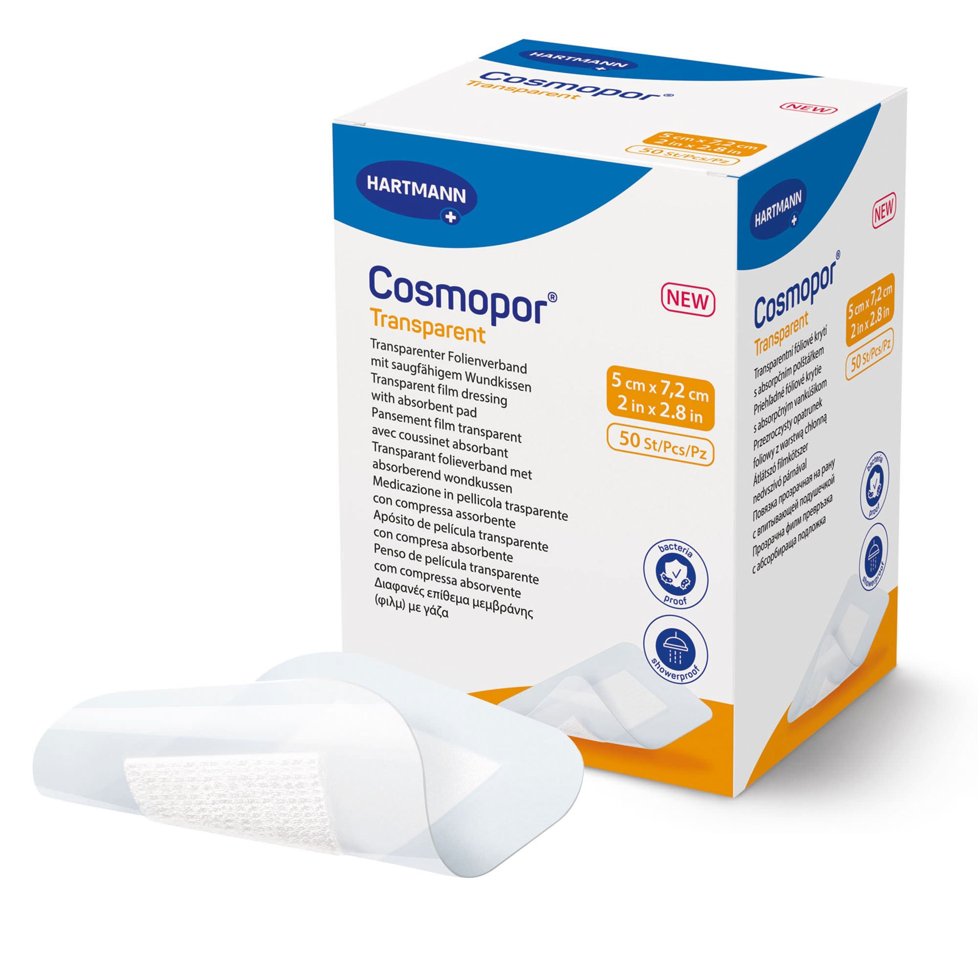Hartmann Cosmopor Transparent Film Dressing thumbnail 1