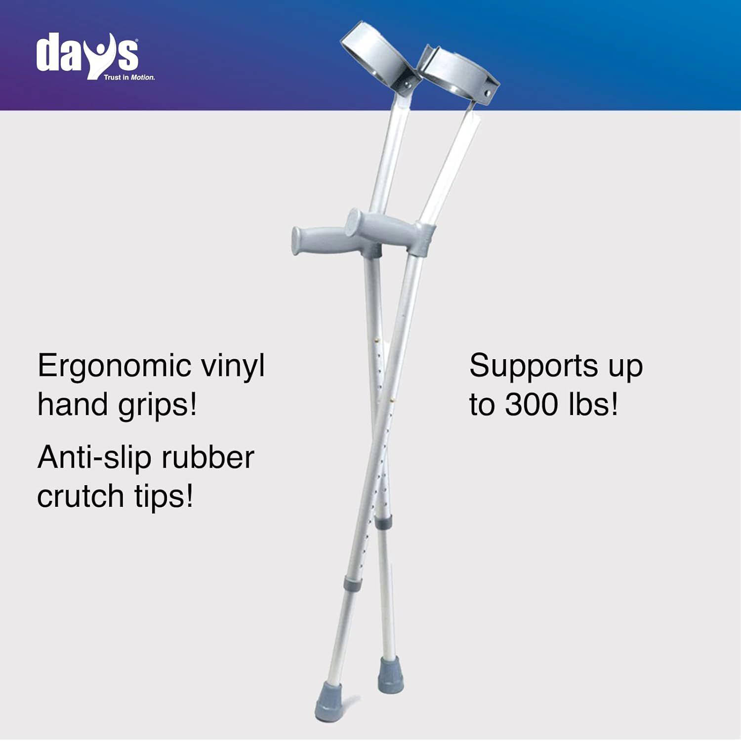Days Forearm Crutches thumbnail 2