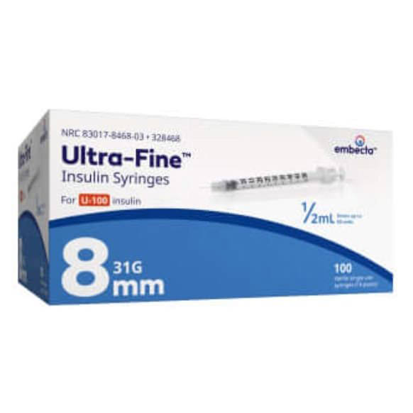 Embecta Ultra-Fine Insulin Syringes - Main image