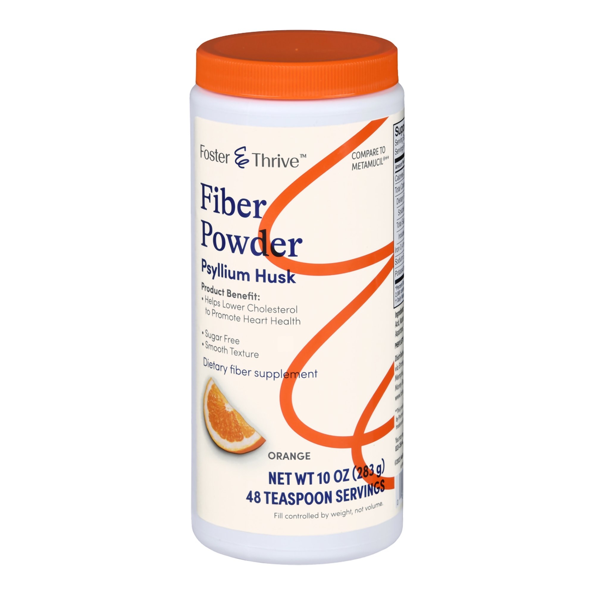 Foster & Thrive Psyllium Husk Fiber Supplement Powder thumbnail 4