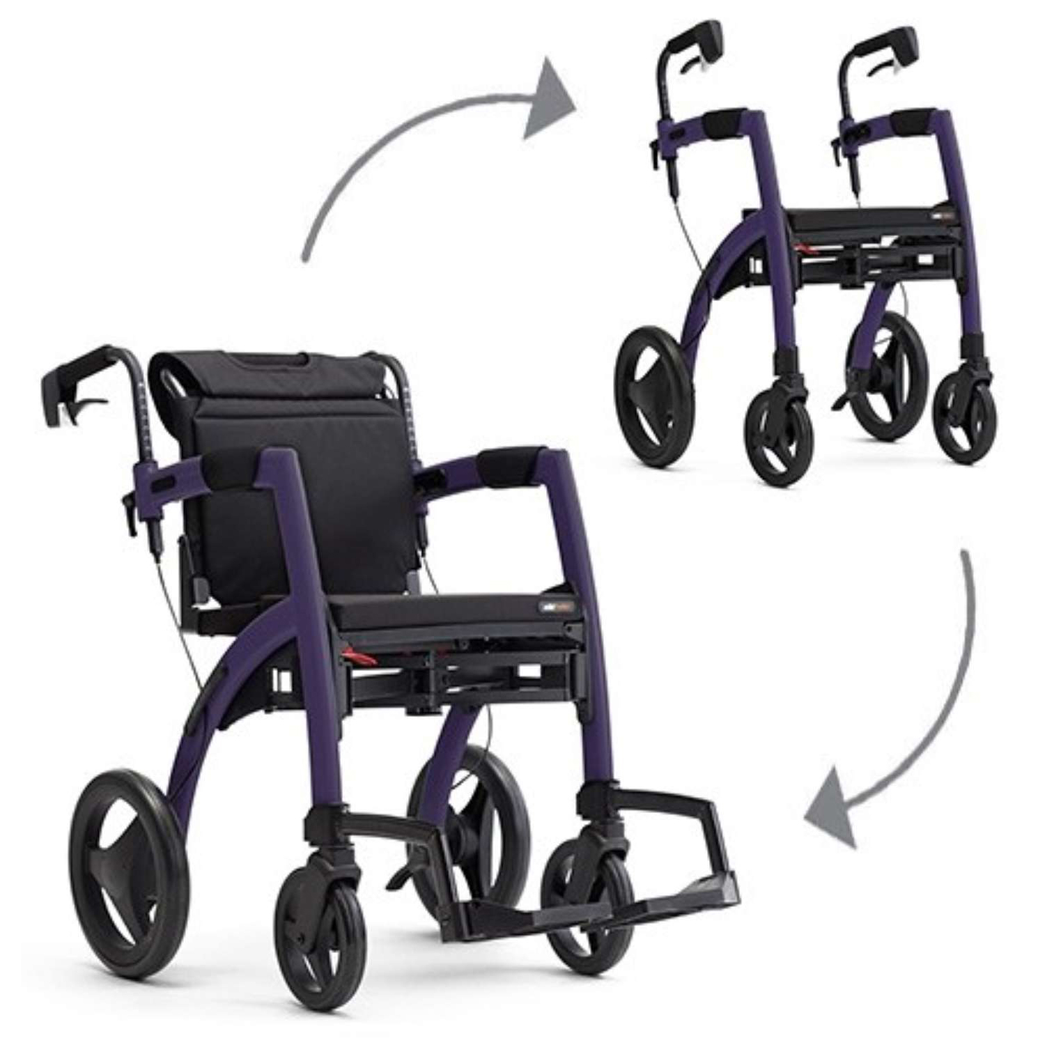 Rollz Motion 2.1 Rollator and Wheelchair thumbnail 4