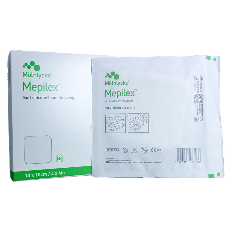 Mepilex Self-Adherent Absorbent Foam Dressing - Main image