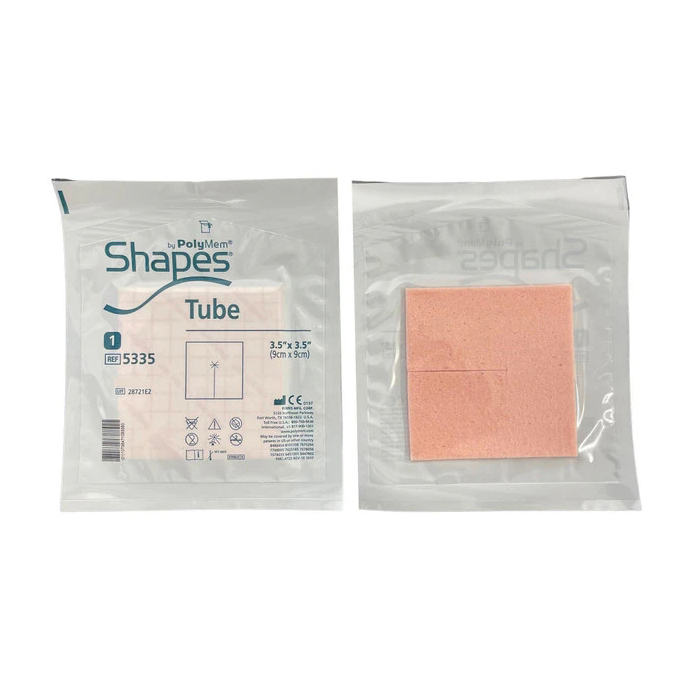 Polymem Shapes Tube Foam Dressing - Main image