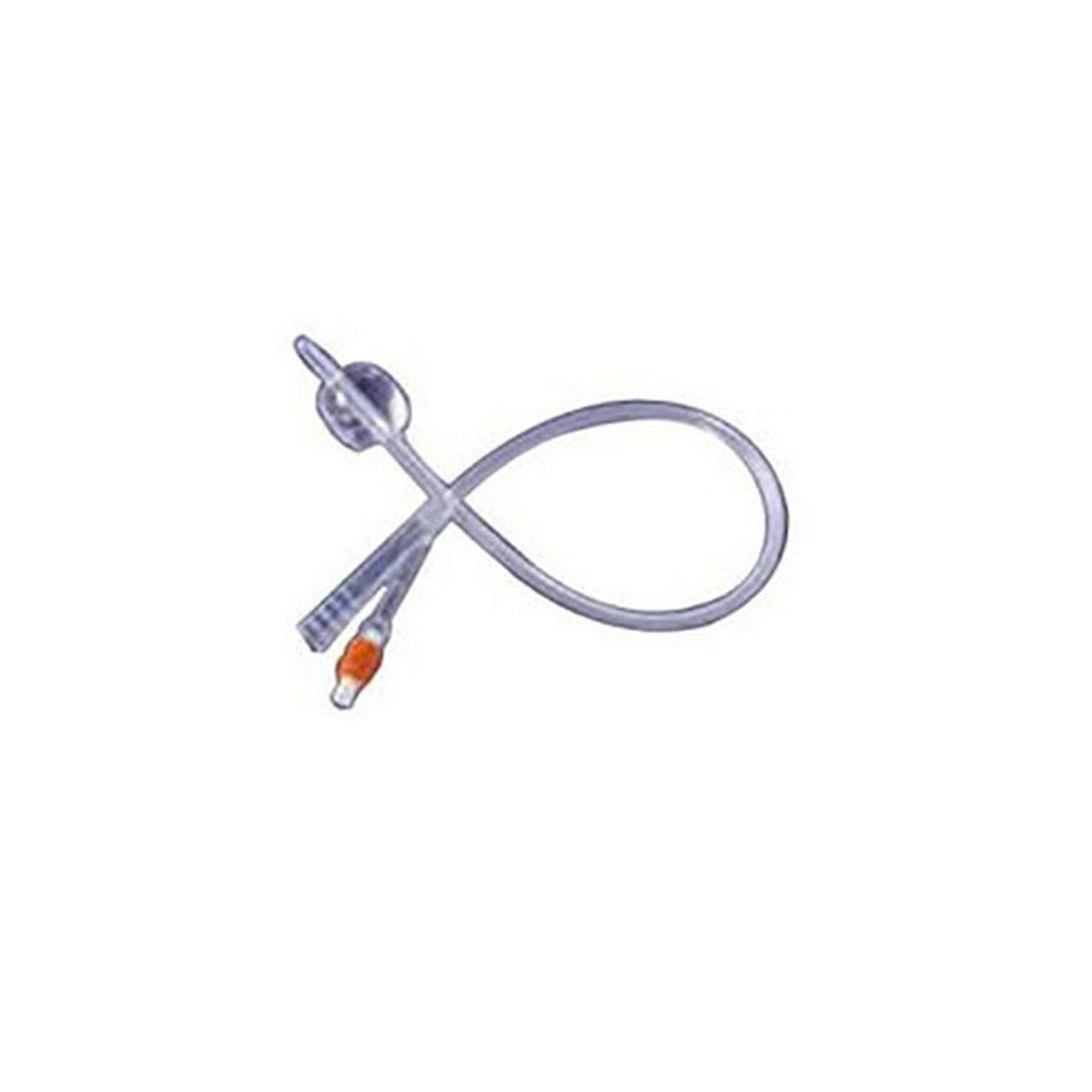 Rusch 100% Silicone Indwelling 2-Way Foley Catheter, 16" L thumbnail 1