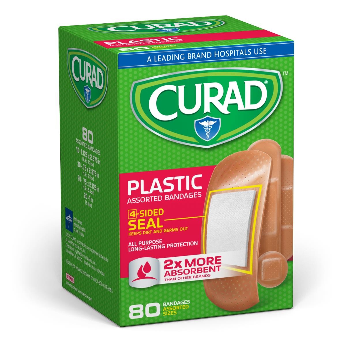 Curad Plastic Adhesive Bandages