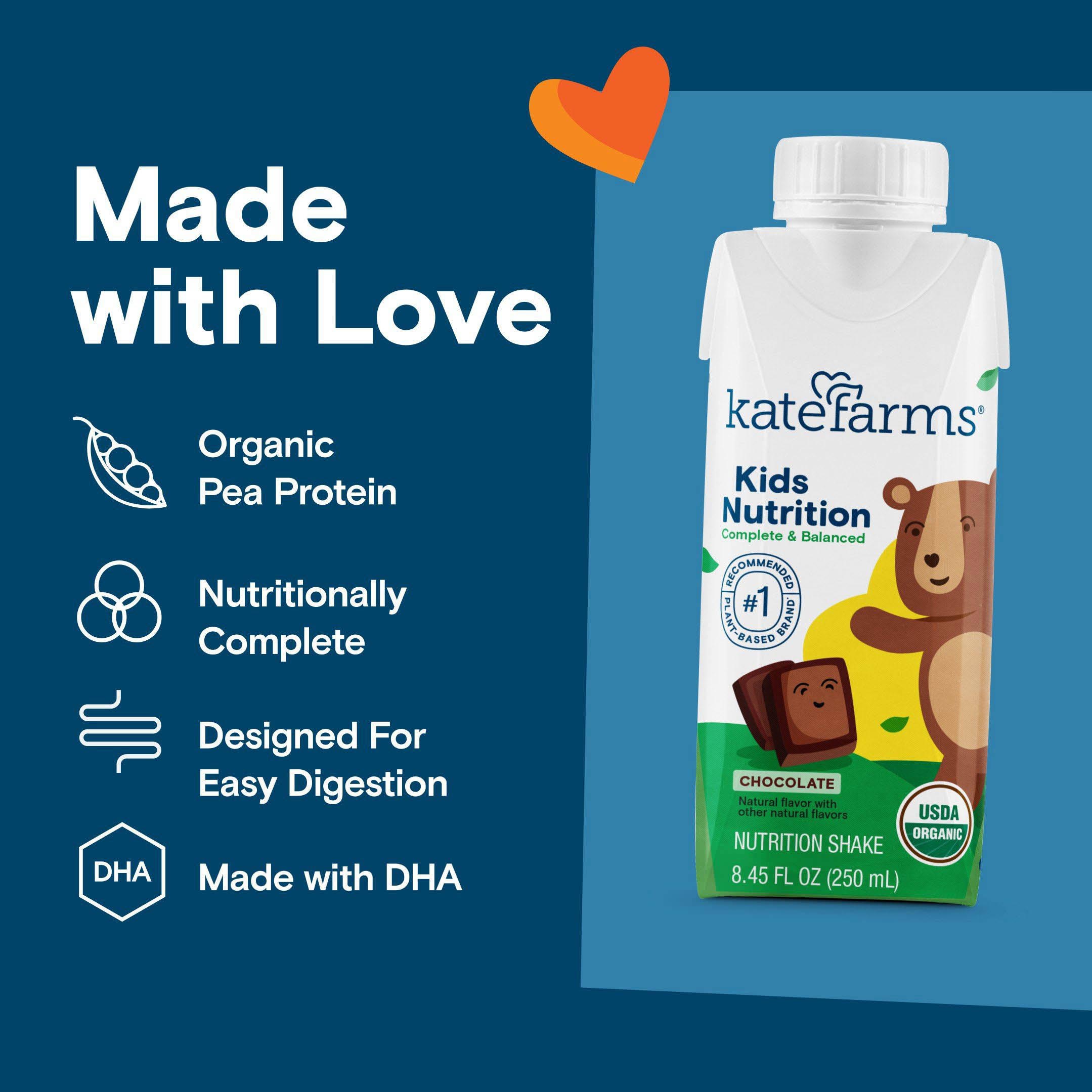 Kate Farms Kid's Complete And Balanced Nutrition Shake thumbnail 6