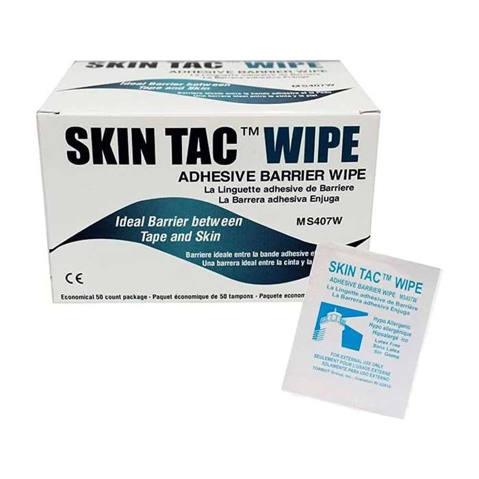 Torbot Skin Tac "H" Hypo-allergenic Adhesive Barrier Prep Wipe thumbnail 1