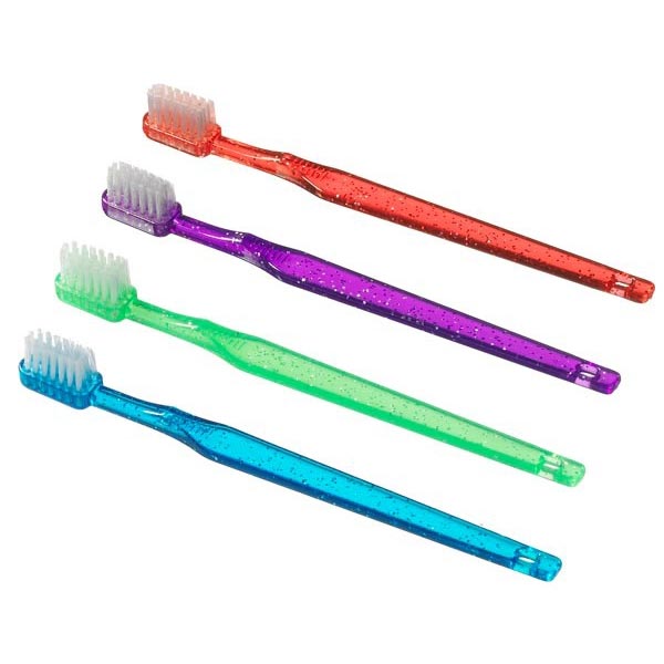 Plak Smacker Sparkle Youth Toothbrush - Box of 144 - Colorful Kids