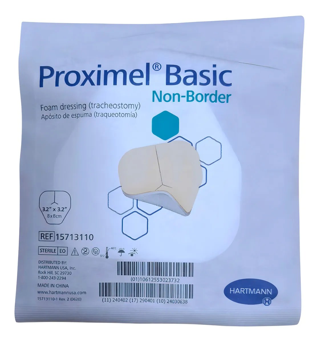 Proximel Basic Non-Border Two-Layer Polyurethane Foam Dressing thumbnail 4
